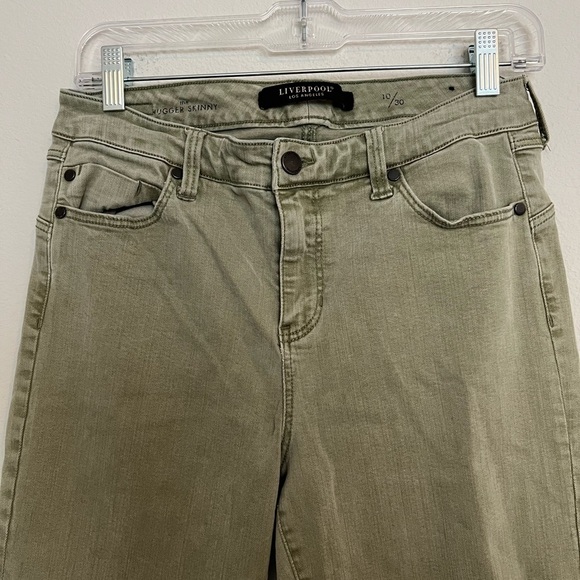 Liverpool Olive Green Pants - Picture 3 of 7